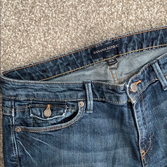 Banana Republic Jeans 8 Long - Picture 2 of 4